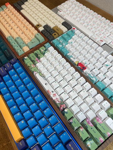 Some custom keyboards