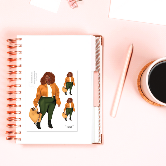 Imani - Black Girl Planner Sticker Kit – Tawana Simone