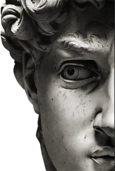 Black And White David Sculpture Canvas Paintings On The Wall Posters And Prints Portrait Wall Art Canvas Pictures Decor Cuadros