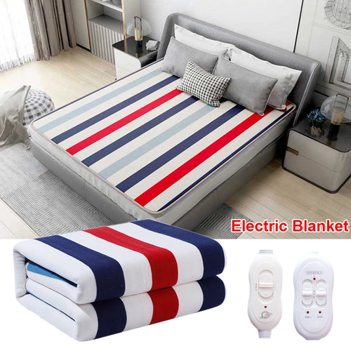 Euro Electric Blanket Heated Double Thermal Blanket 150 180cm Adjustable Electric Warmer Electric Heating Blanket Dropshipping