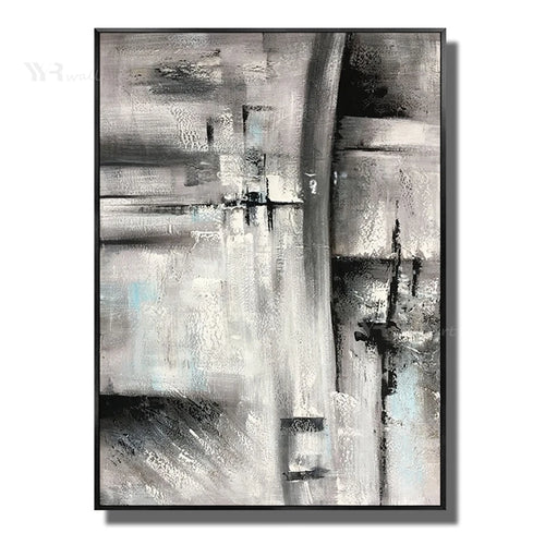 Nordic Abstract Decorative Painting Wall Art Poster Handmade Canvas Oil Painting Hanging In Living Room Porch Hotel Restaurant