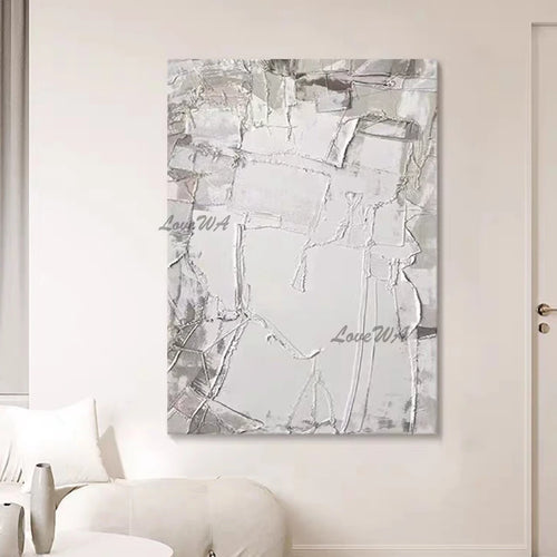 Abstract Oil Painting 100% Hand Painted Oil Paintings Wall Art Canvas Abstract Artwork Carving Art For Hotel Living Room Decor