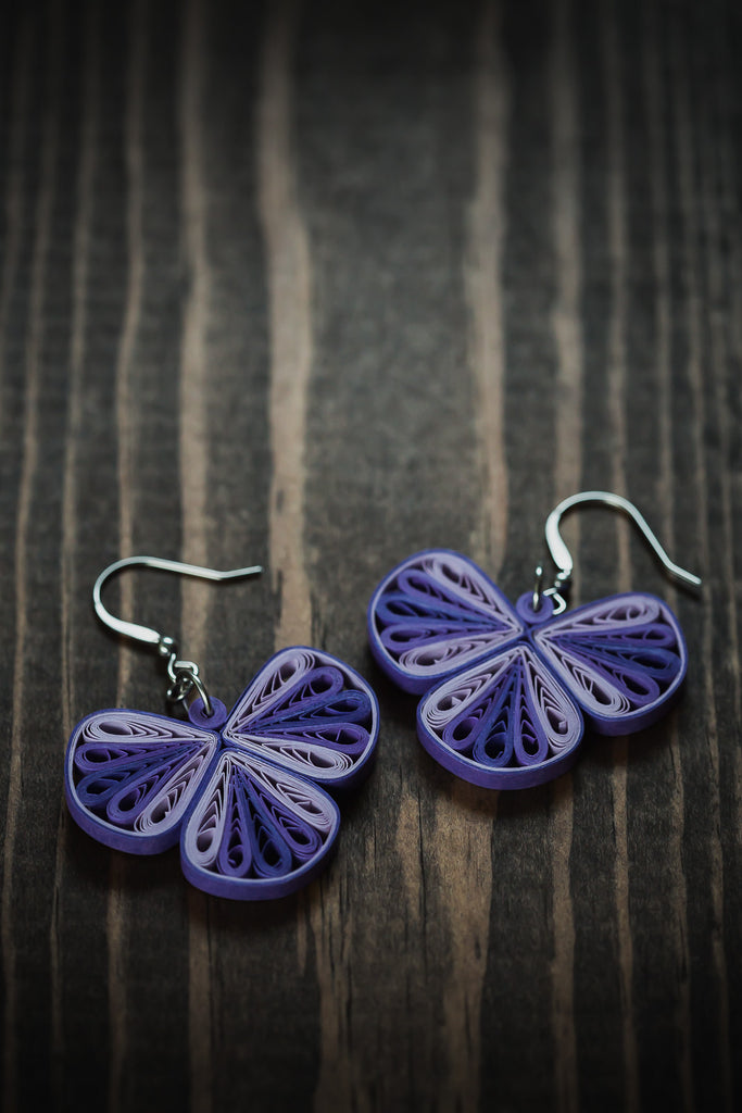 Butterfly earrings - Depop