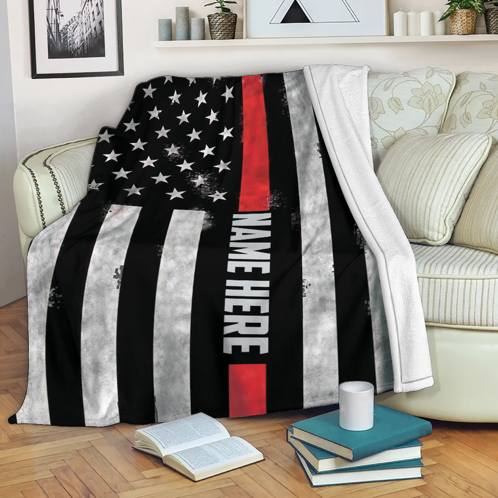 red line blanket