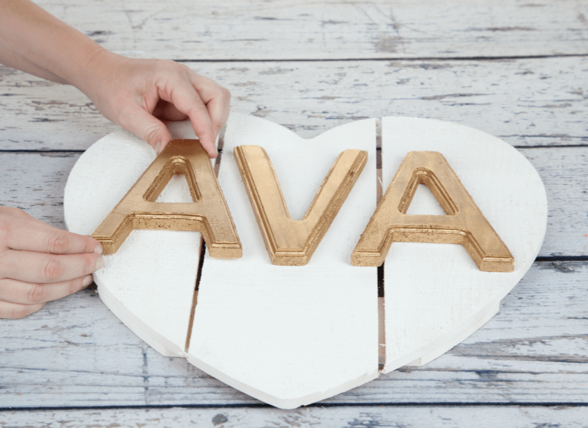 How to Glue Wood to Wood: Personalized Wood Heart