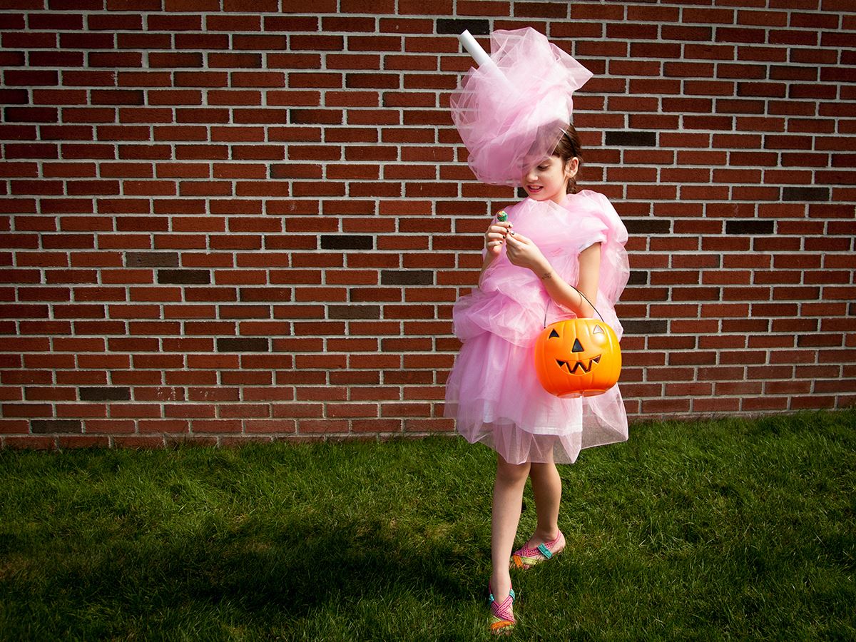 DIY Cotton Candy Costume