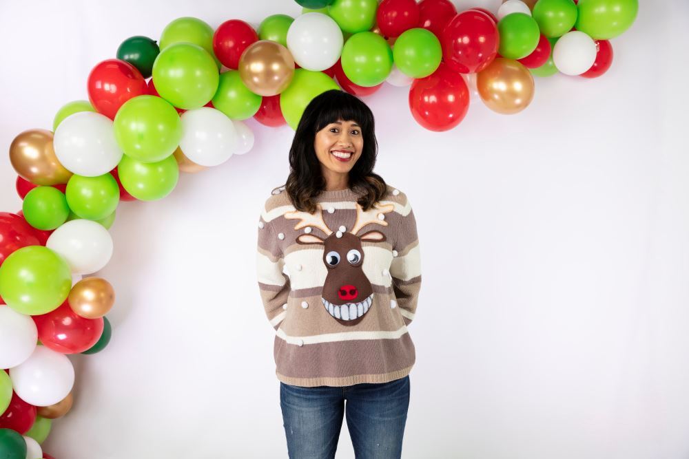 Aleene's No-Sew Reindeer Ugly Sweater