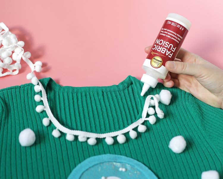 Aleene's No-Sew Snow Globe Ugly Christmas Sweater