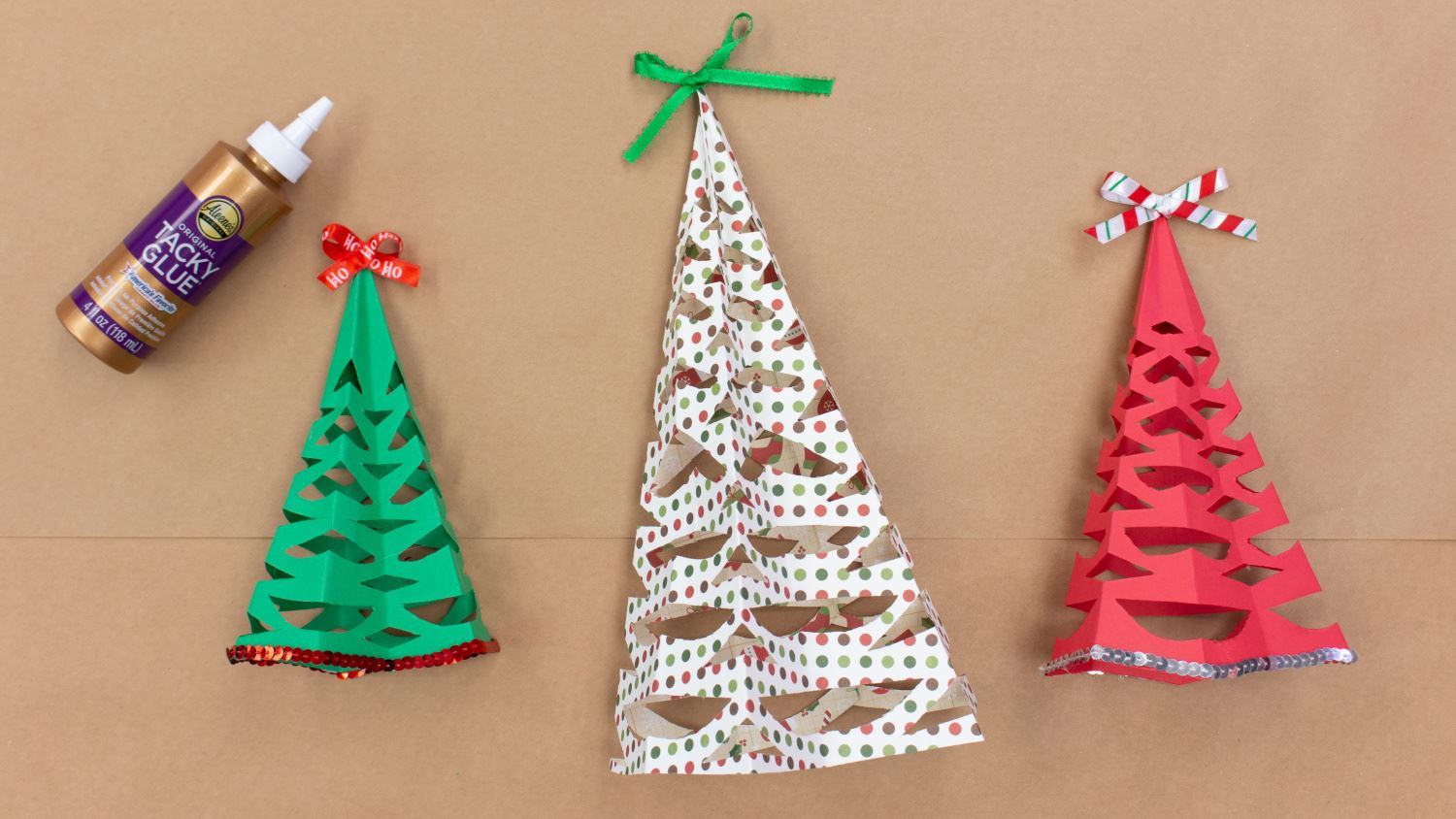 Create more paper Christmas trees