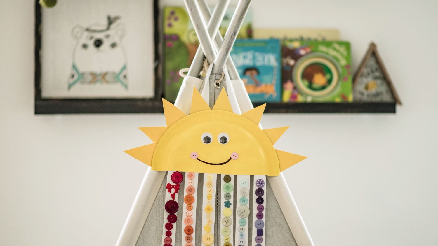 Sun and Rainbow Easy Paper Craft for Kids