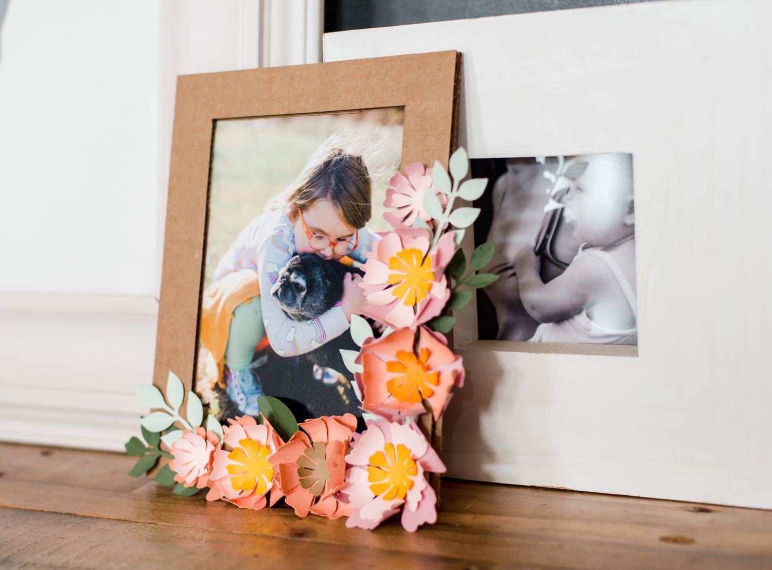 Paper Flower Frame