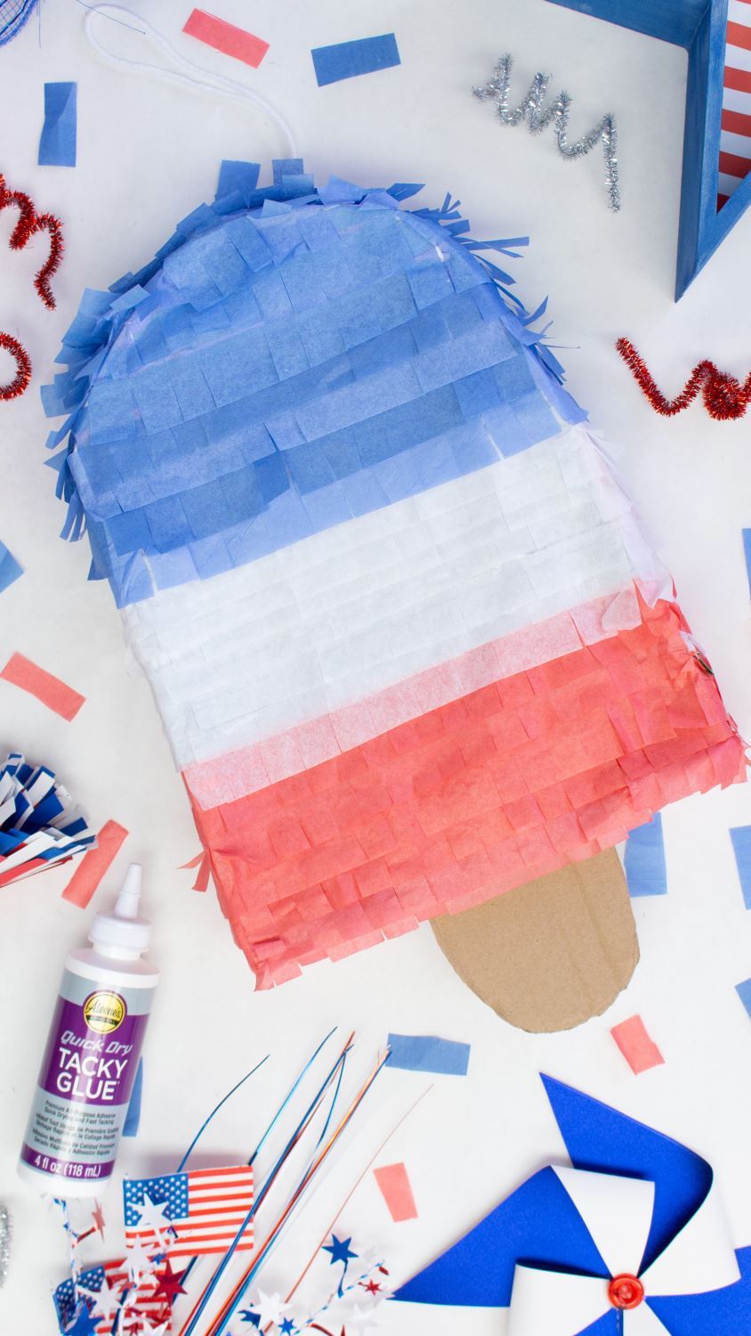 Popsicle Piata for 4th of July