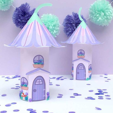 lavander fairy house