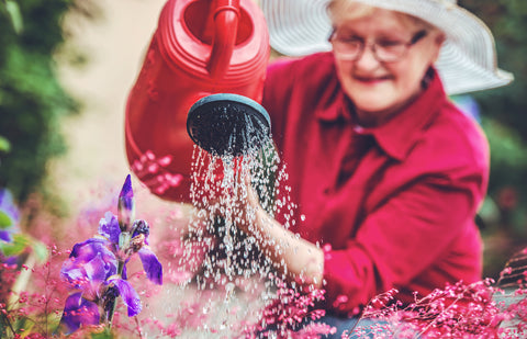 Safe tools for gardening is a good gift for people with dementia