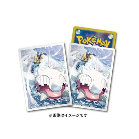 Volo And Hisiuan Voltorb Individual Japanese Pokemon Center Card Sleeves  (X1)