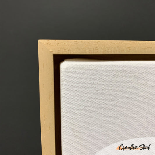 Blank Canvas and Oak Set NATURAL (𝘐𝘯𝘤𝘭. 𝘎𝘚𝘛) – Up In Frames