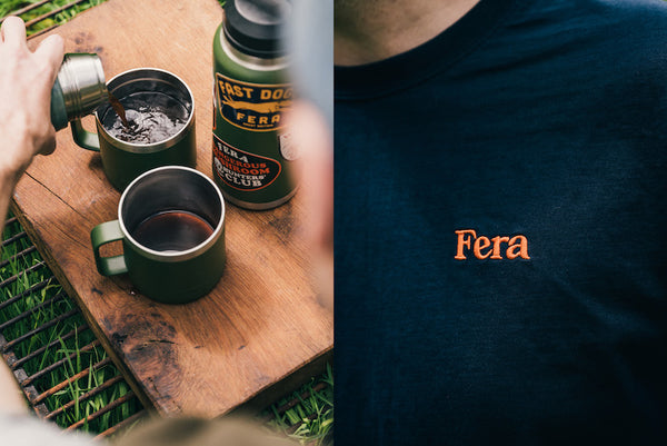 Fera Embroidered T-Shirt - Fera Sticker Pack