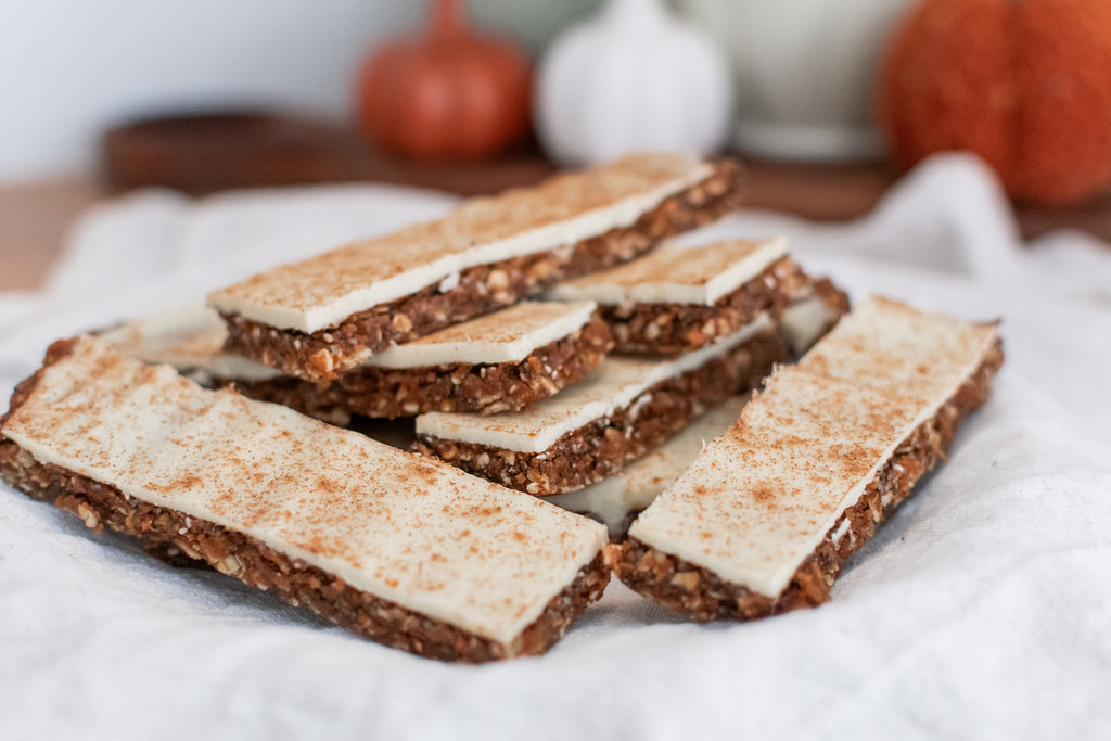 Pumpkin Protein Bars made with Pounamu Protein Powder