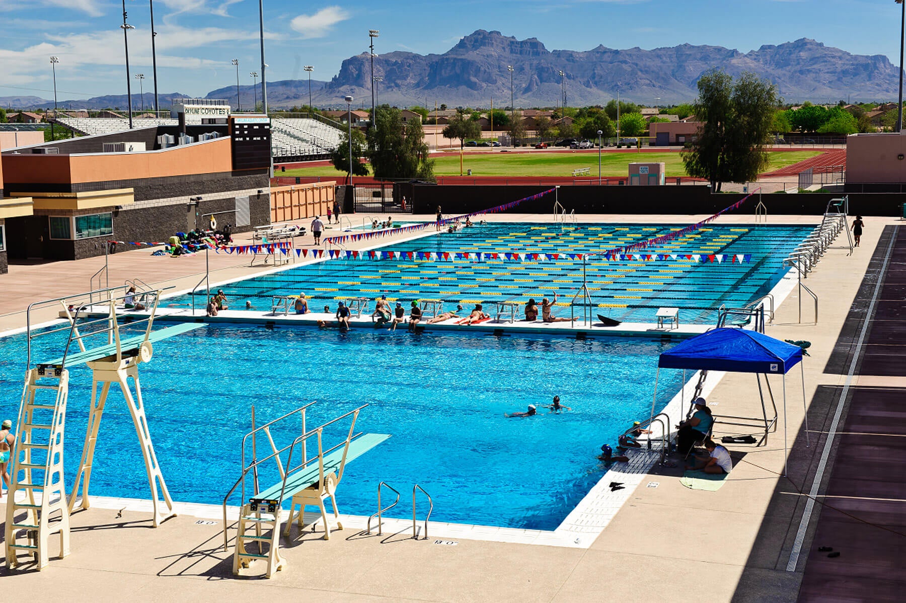 Skyline Aquatic Center in Mesa, Arizona