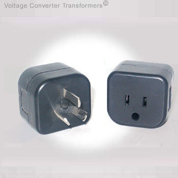 - USA to Australia, China Grounded Plug – Voltage Converter