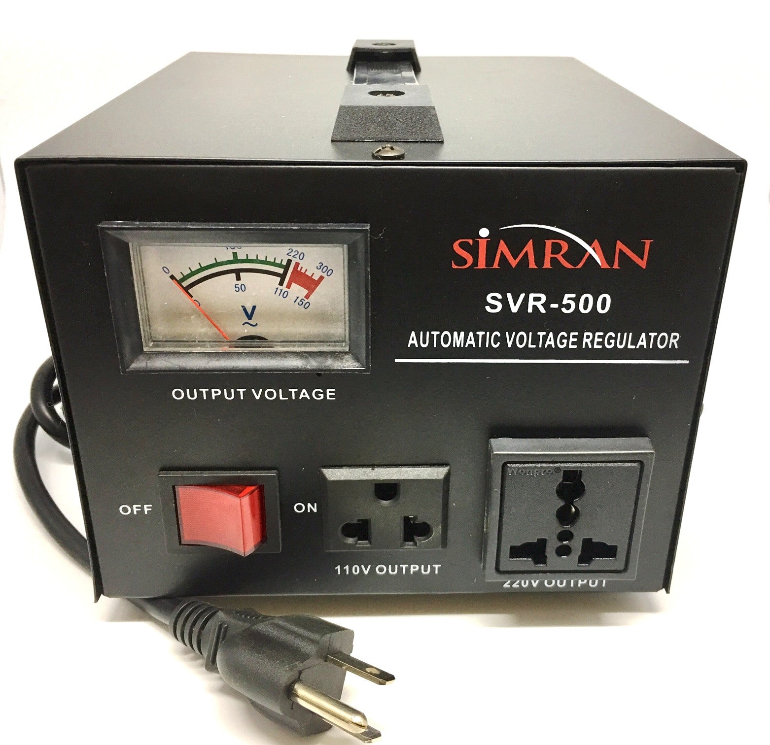 SVR-500 Automatic Voltage Regulator with Built-in 110-240V