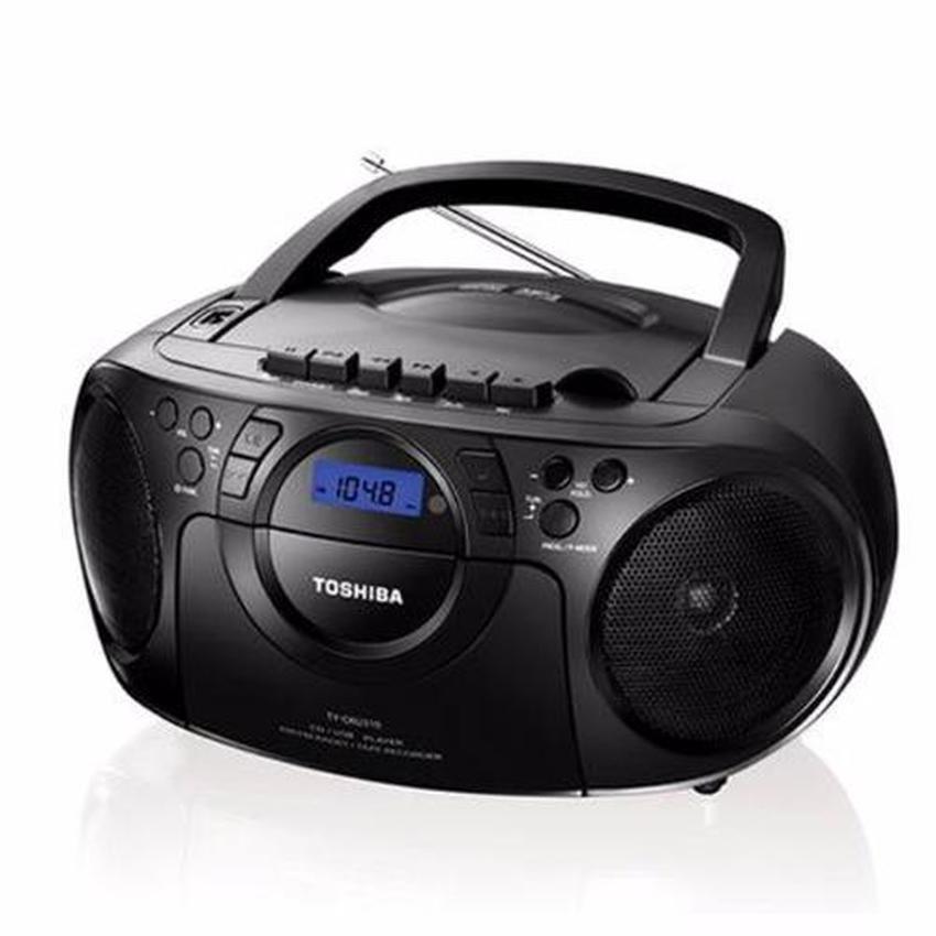 Toshiba TY-CKU310 Portable Boombox USB MP3 AM/FM Radio Cassette – Voltage Transformers