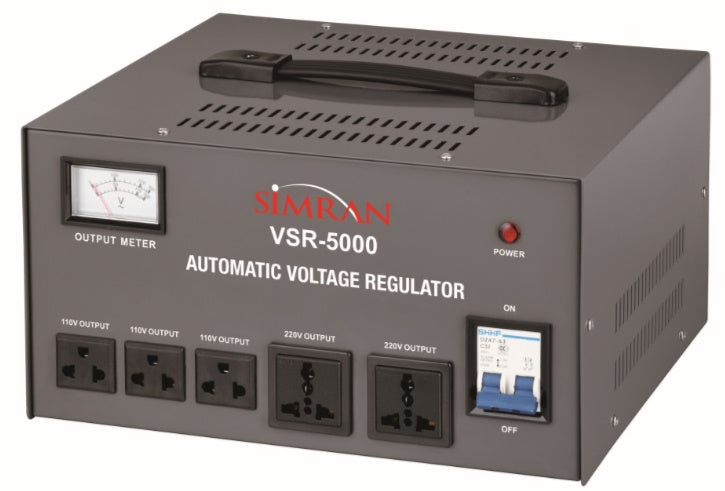 VSR-5000 Voltage Regulator with Built-In Transformer 110V-240V, 5000W – Voltage  Converter Transformers