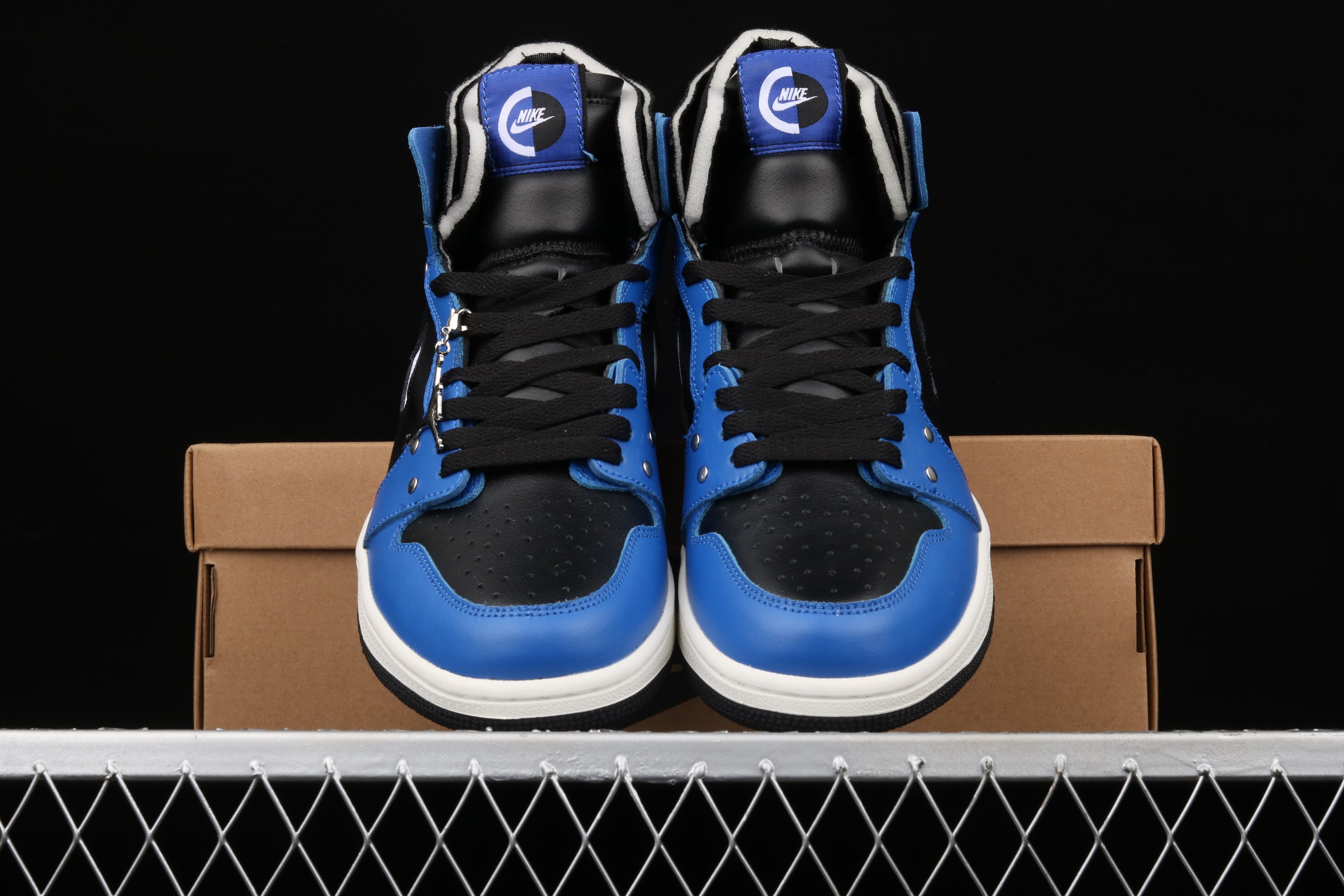 Air Jordan 1 Zoom Comfort SE "Hyper Royal" AJ1 Joe 1 metal rivets black and blue CZ1360-40