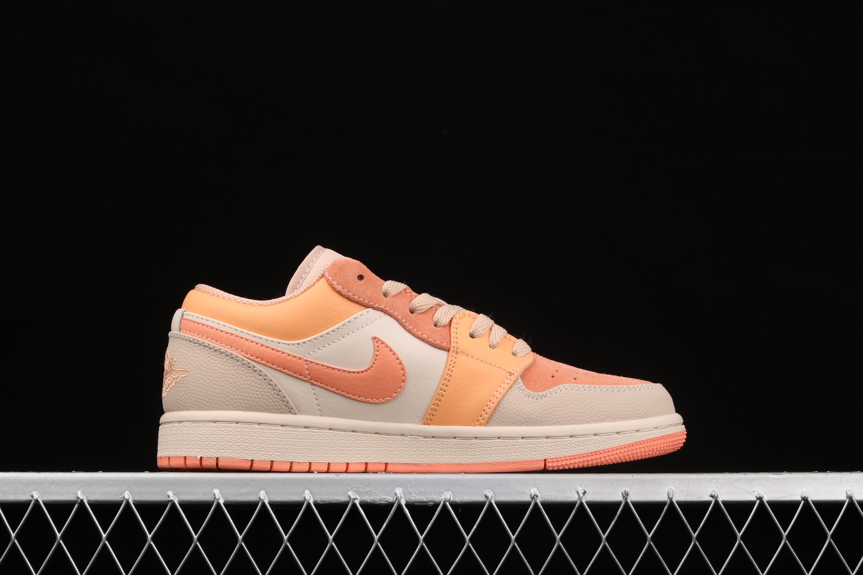 Air Jordan 1 Low AJ1 Joe 1 orange pink stitching low-top all-match casual sports shoes DH4271-800