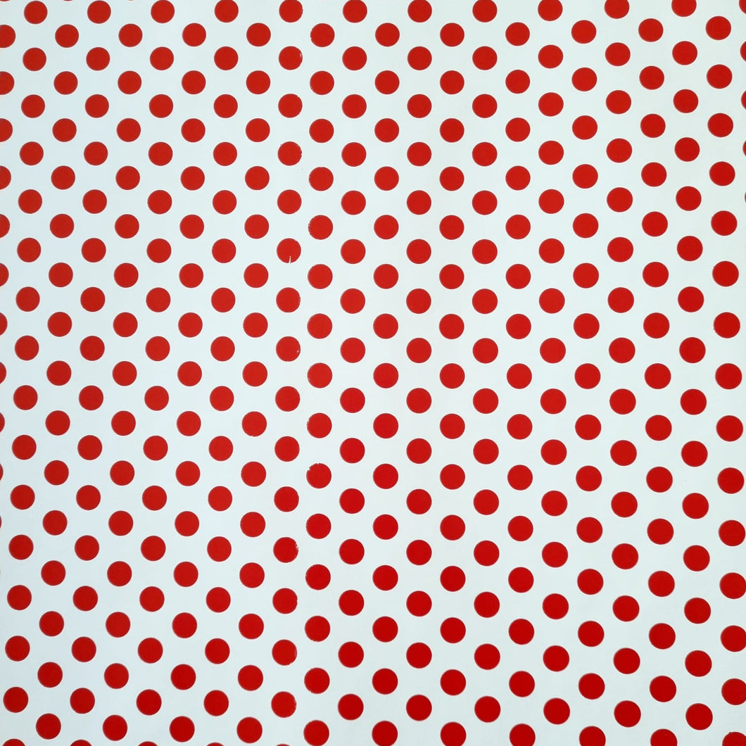 poka dot wrapping paper