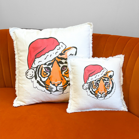 Santa Tiger Pillows