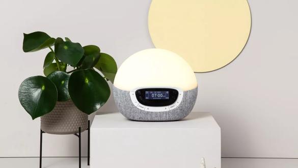 LOMI Sunrise Alarm Clock with Multicolor LED's