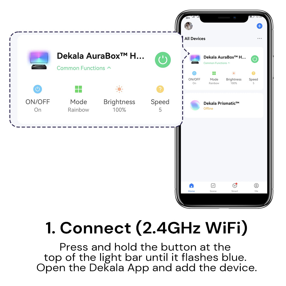 connect to 2.4G wifi