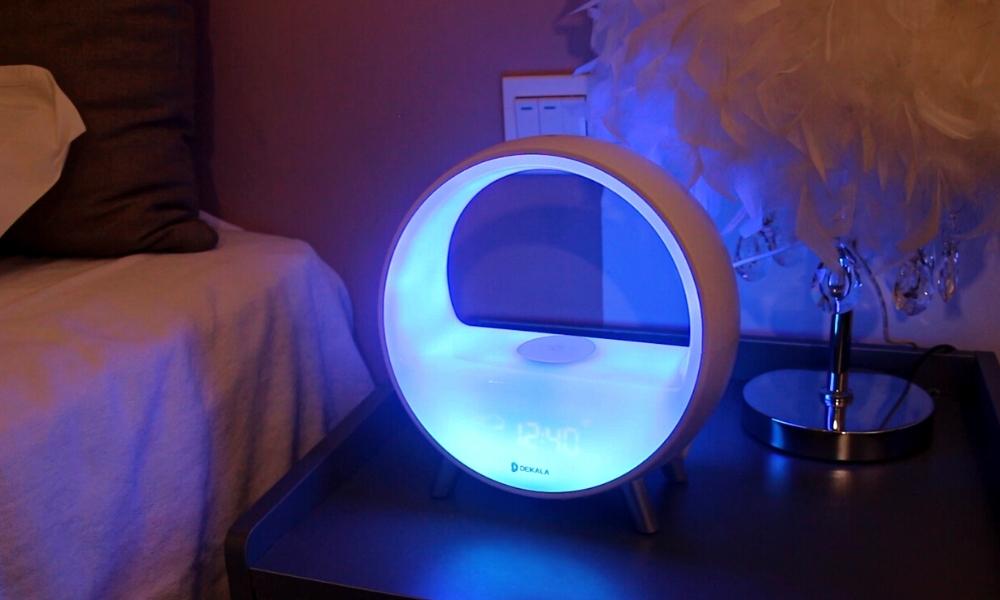 dekala arches, alarm clock with bluetooth speaker