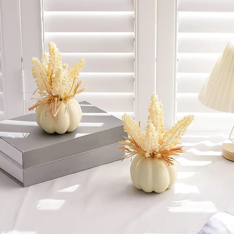 Wheat Bunch Pumpkin Pot