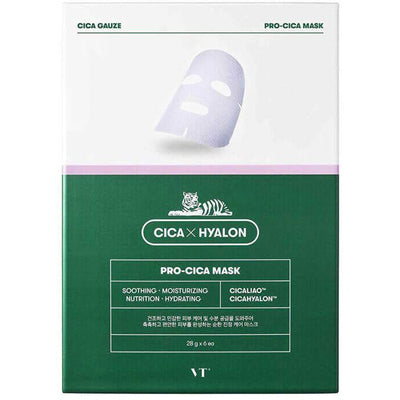 VT COSMETICS - Cica x Hyalon Moisture Mask 6pcs – Minou & Lily