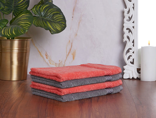 Welspun Ethan Polyester Foot Mats Large-Pomegranate – Spaces India