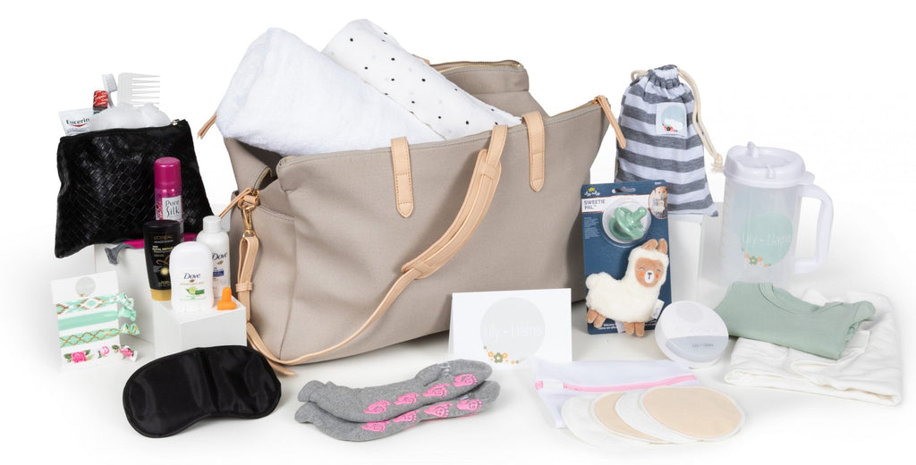 Baby Boldly Pre-packed Birth Bag, Hospital Bag for Mom Labor Essentials in  Large Diaper Bag (Fully Prepared)