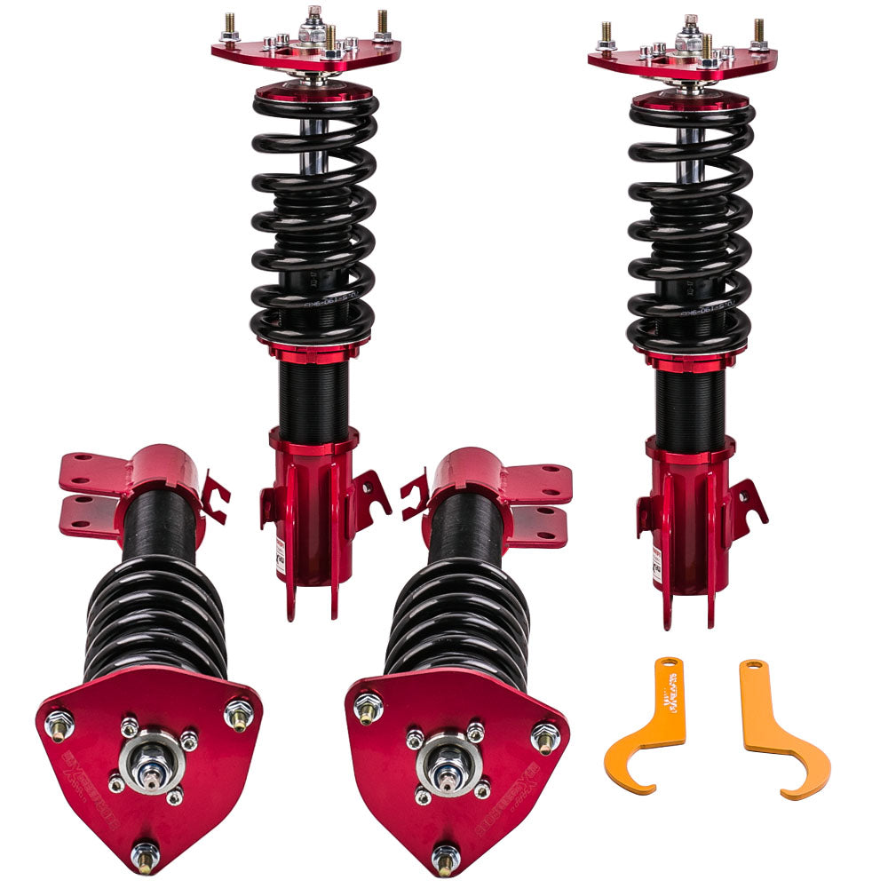 Height And Damper Adjustable Coilover Suspension Kit compatible for Subaru Impreza WRX and compatible for SAAB 9-2X 2005-2007 - SHPMXRCA product image