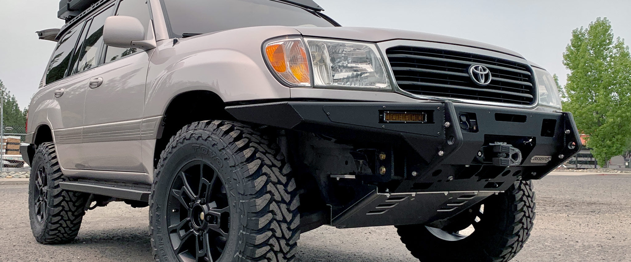 Off-road bumpers for Toyota Land Cruiser 100-series & Lexus LX 470