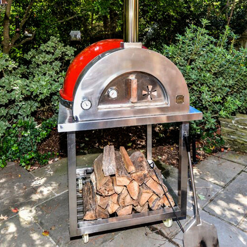 Pinnacolo Premio Wood Fired Outdoor Pizza Oven with Accessories