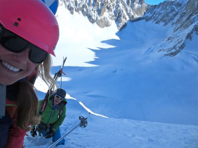 Selfie in Chamonix