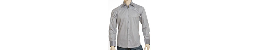 Di Nero Chemise Gris