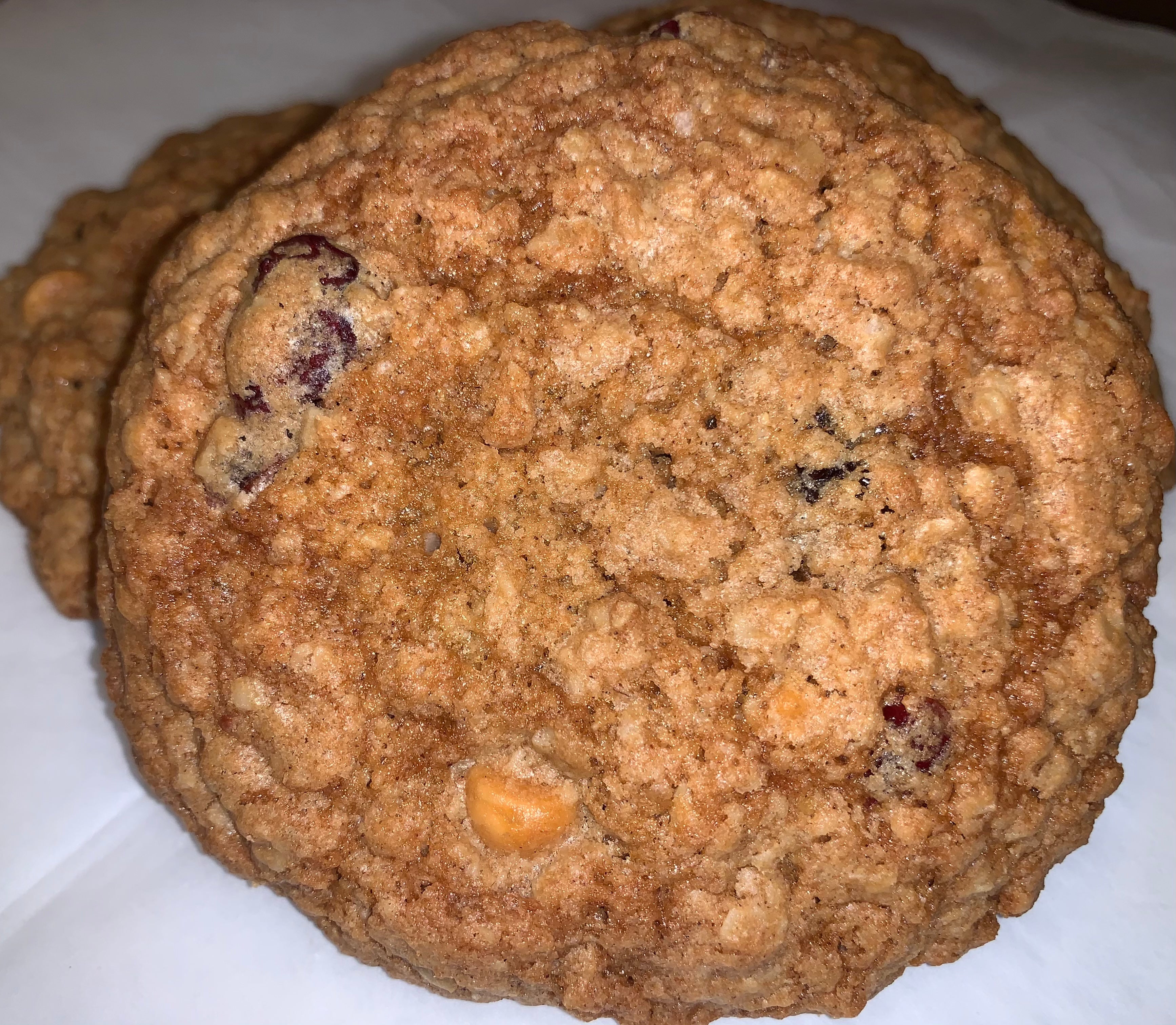 Oatmeal Craisin Butterscotch Cookies