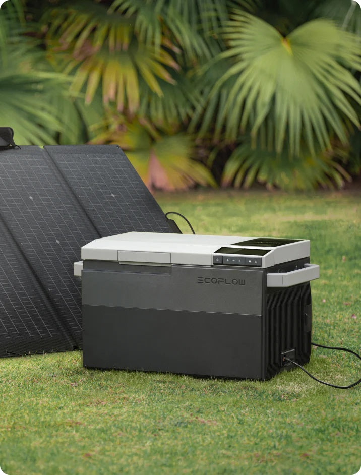 EcoFlow Glacier Solar charging