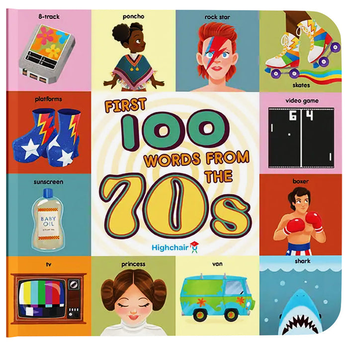 First 100 Words From The 70s Baby Book Unique Ts Insight