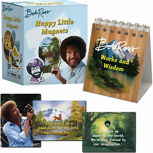 Mini Bob Ross By The Numbers Painting Kit - Unique Gifts - Running —  Perpetual Kid