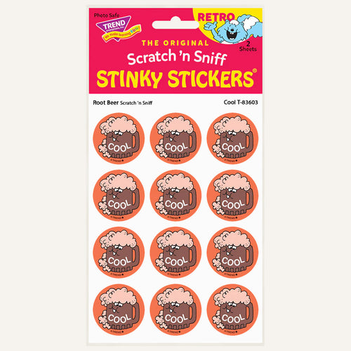 Retro Scratch N' Sniff Stinky Sticker Set - Official Collector's Edition by Trend