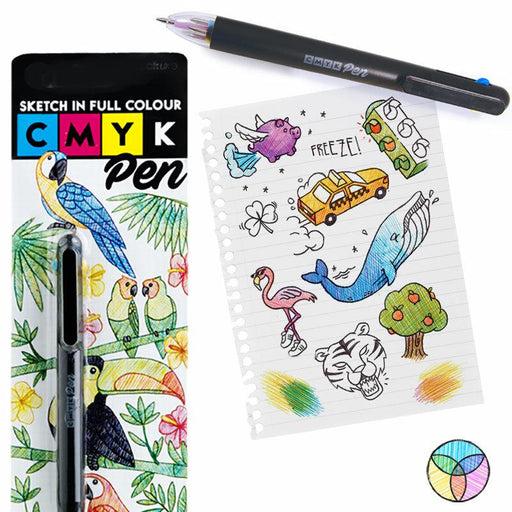 2 color click pens - magical