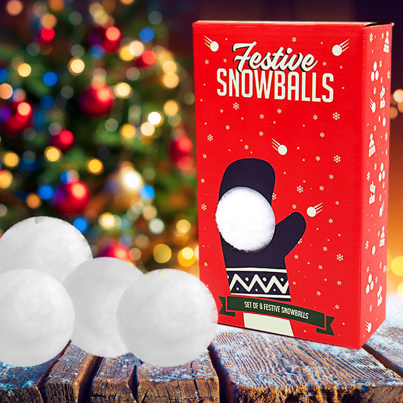 Indoor Festive Snowballs - Unique Gifts - Gift Republic